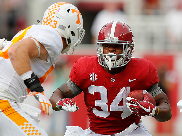 Alabamas Damien Harris An Early 2018 Heisman Contender