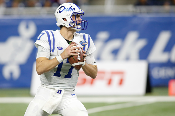 Daniel Jones leads Duke past Northern Illinois in Quick Lane Bowl