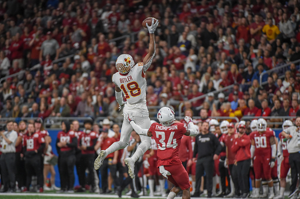 Hakeem Butler takes a catch