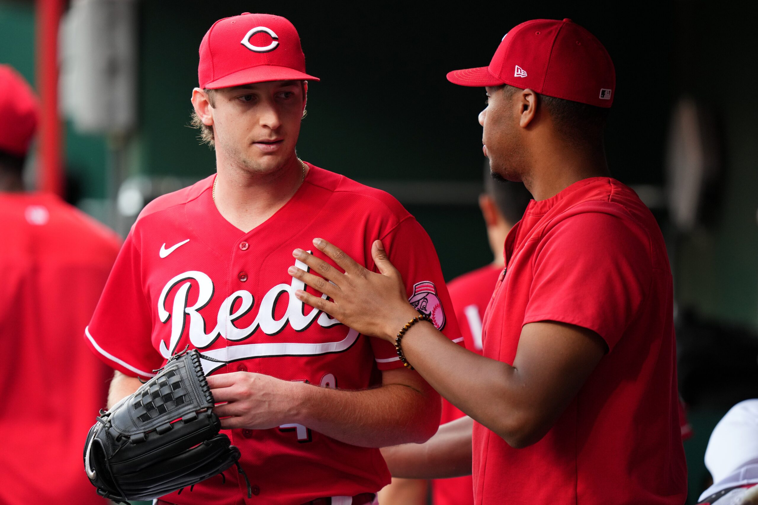 Reds' Tyler Stephenson fractures clavicle