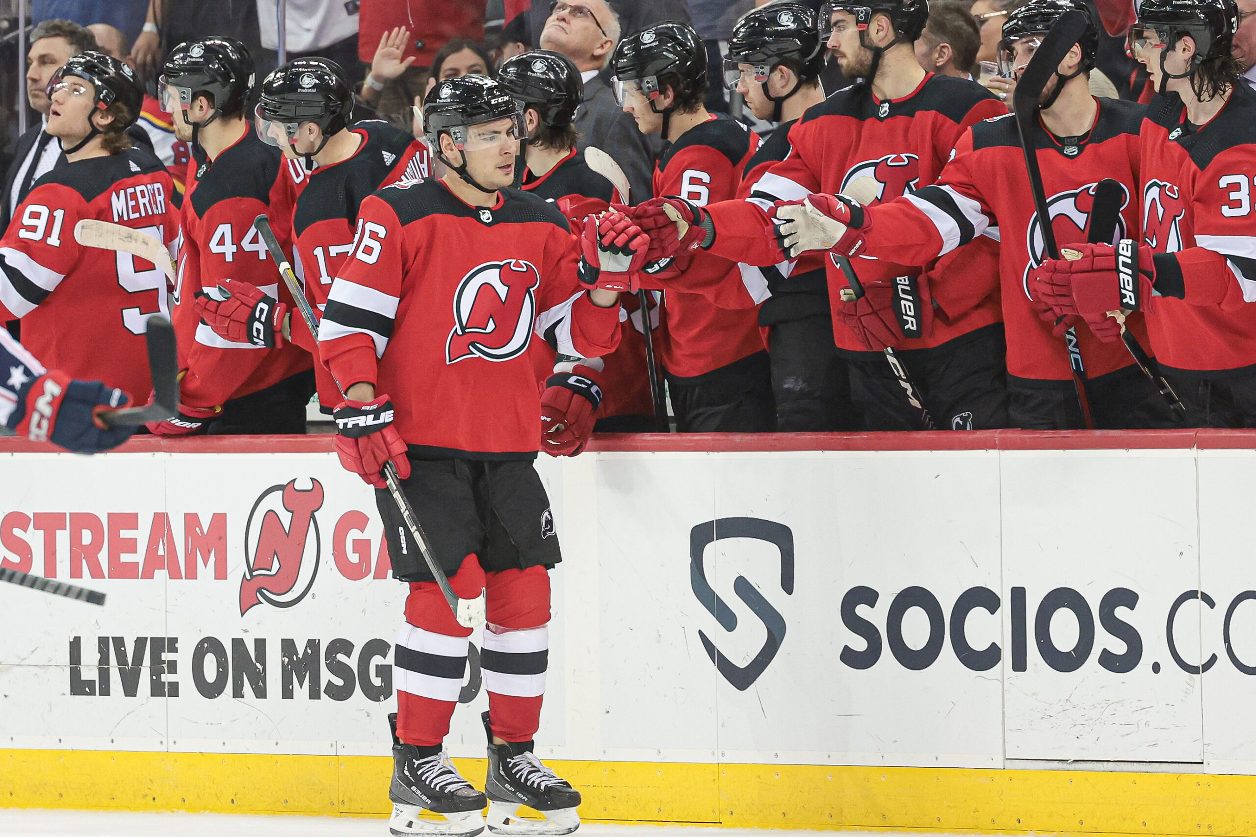 Miles Wood: How Long Will He Remain as a Member of the New Jersey Devils? -  All About The Jersey