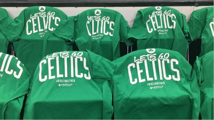 Boston Celtics playoff shirts