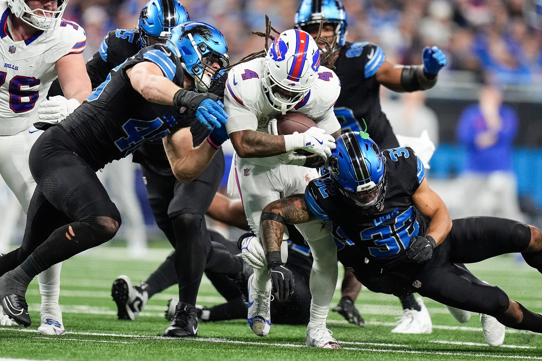 Detroit Lions and Buffalo Bills could meet for a second matchup in the Super Bowl in New Orleans next month.