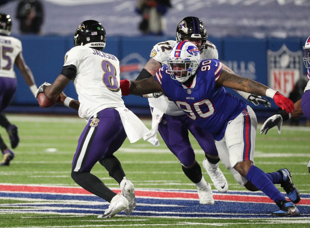 Lamar Jackson, quarterback, is a early favorite for 2025-26 MVP.