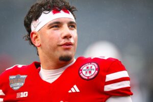 Home 8 Nebraska Cornhuskers quarterback Dylan Raiola