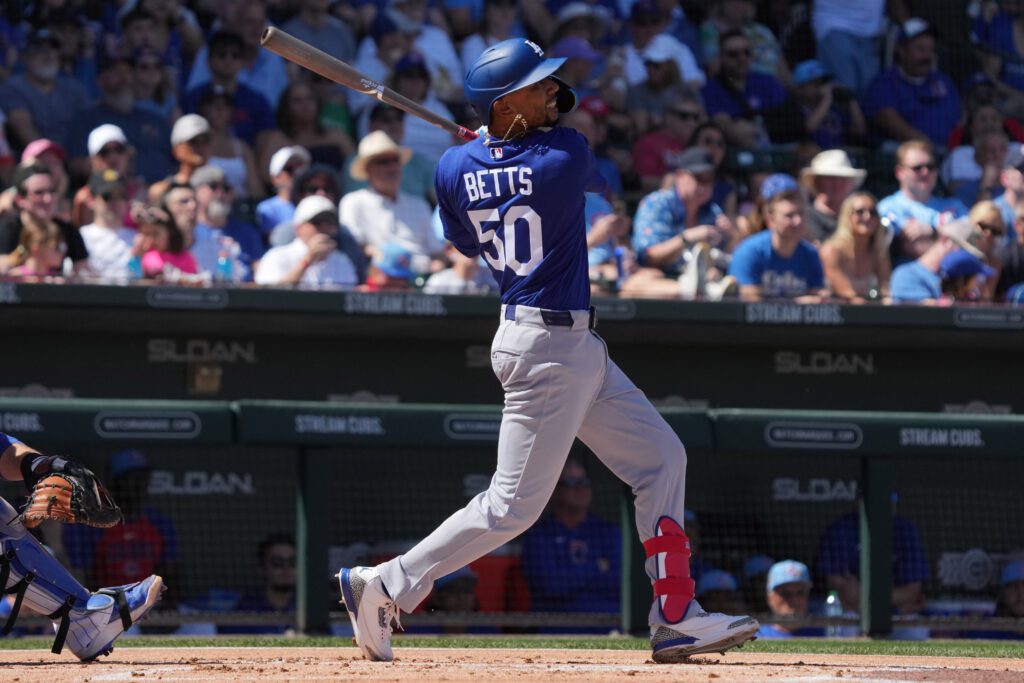 sleeping on Mookie Betts